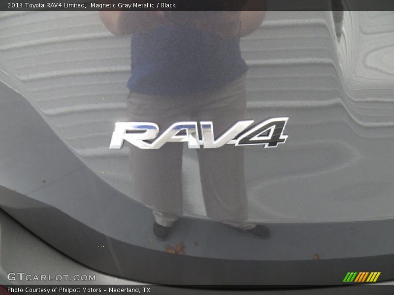 Magnetic Gray Metallic / Black 2013 Toyota RAV4 Limited