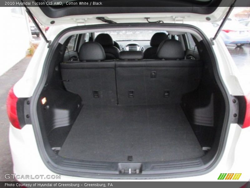 Cotton White / Black 2010 Hyundai Tucson GLS AWD