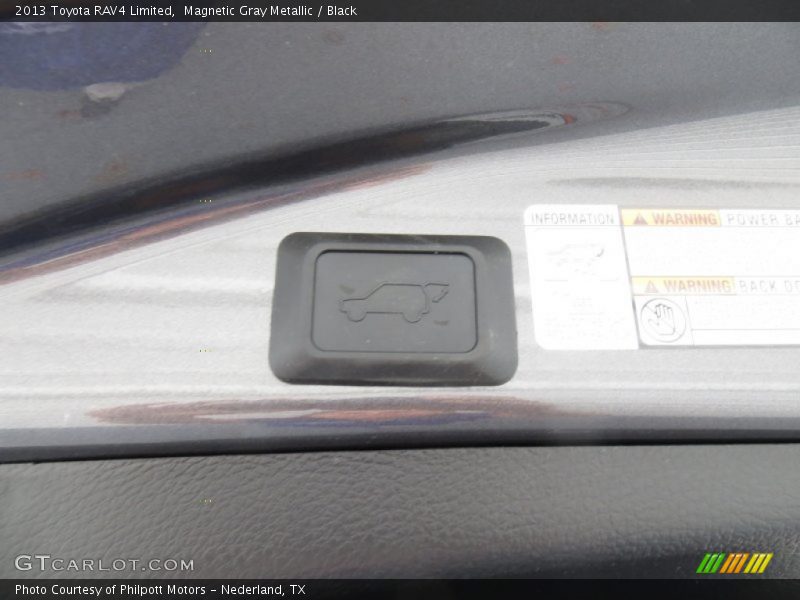 Magnetic Gray Metallic / Black 2013 Toyota RAV4 Limited