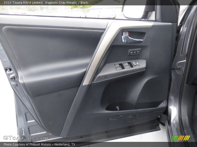 Magnetic Gray Metallic / Black 2013 Toyota RAV4 Limited
