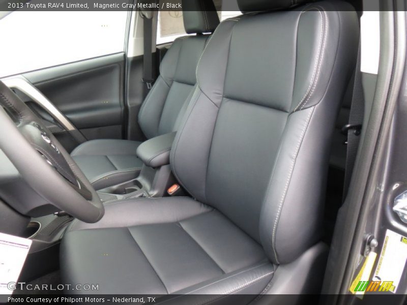 Magnetic Gray Metallic / Black 2013 Toyota RAV4 Limited