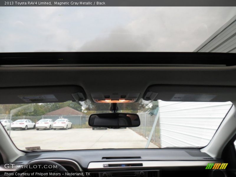 Magnetic Gray Metallic / Black 2013 Toyota RAV4 Limited