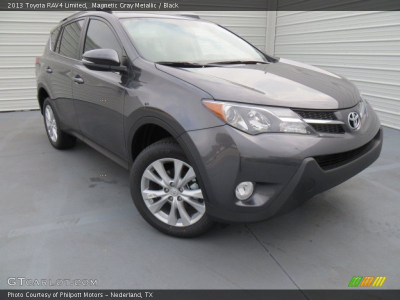 Magnetic Gray Metallic / Black 2013 Toyota RAV4 Limited