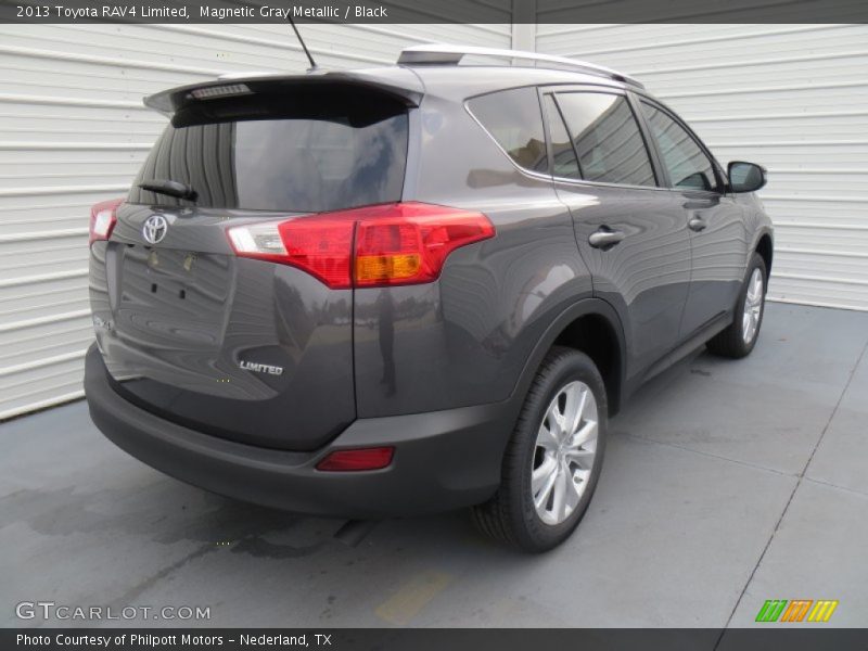 Magnetic Gray Metallic / Black 2013 Toyota RAV4 Limited