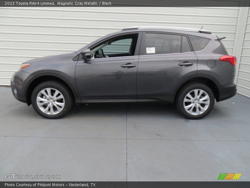 Magnetic Gray Metallic / Black 2013 Toyota RAV4 Limited