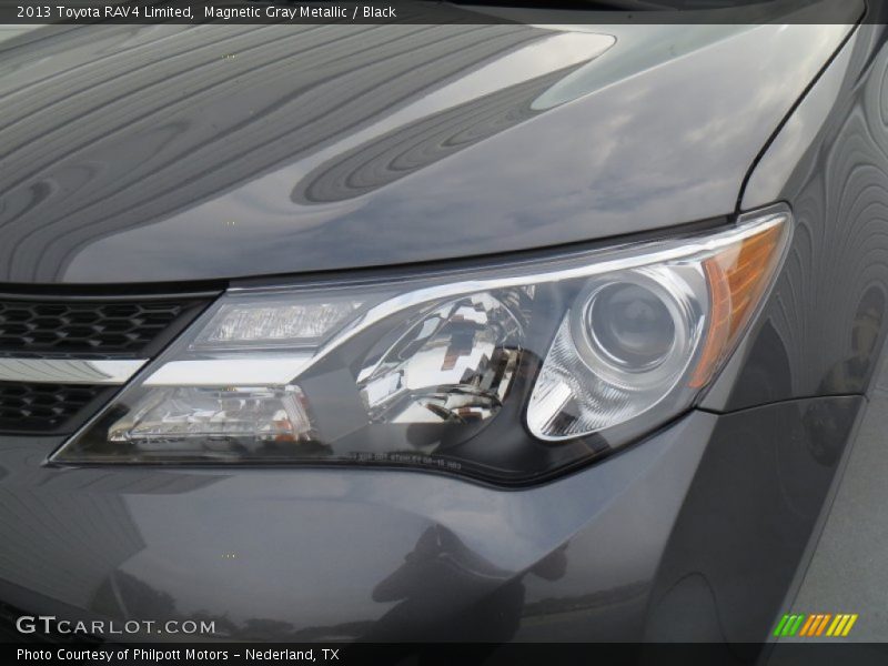 Magnetic Gray Metallic / Black 2013 Toyota RAV4 Limited