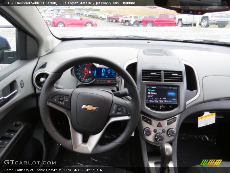 Dashboard of 2014 Sonic LT Sedan