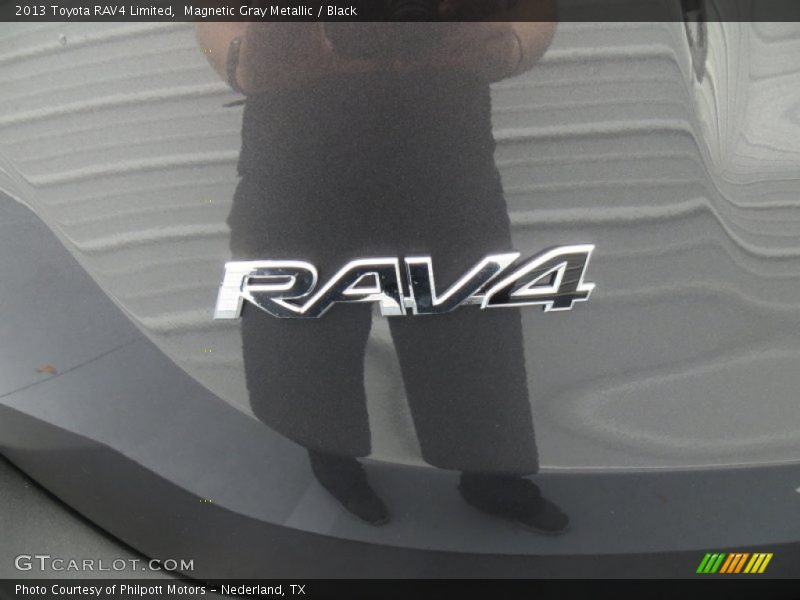 Magnetic Gray Metallic / Black 2013 Toyota RAV4 Limited