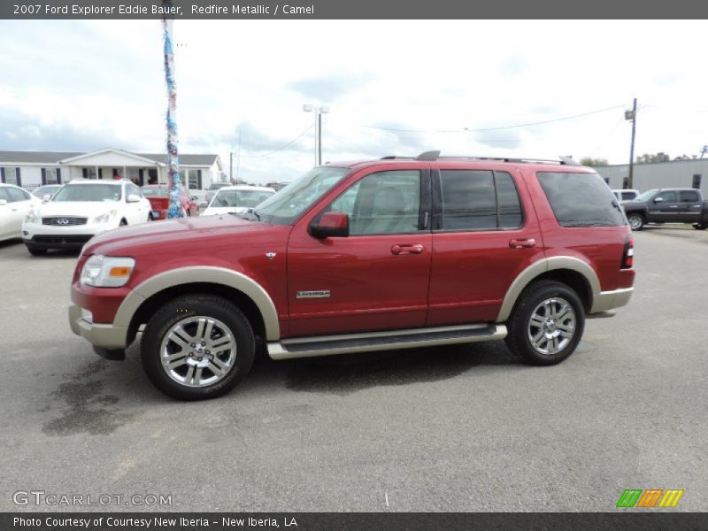 Redfire Metallic / Camel 2007 Ford Explorer Eddie Bauer