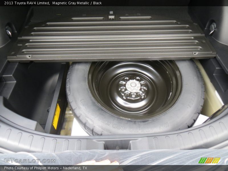 Magnetic Gray Metallic / Black 2013 Toyota RAV4 Limited