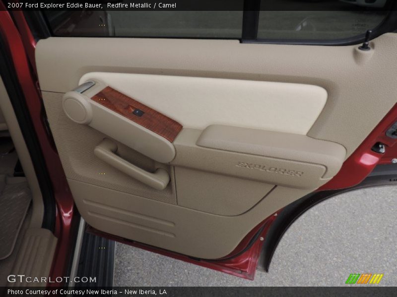 Redfire Metallic / Camel 2007 Ford Explorer Eddie Bauer