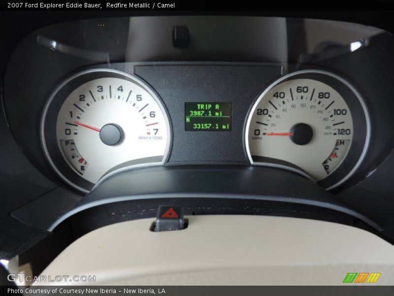 Redfire Metallic / Camel 2007 Ford Explorer Eddie Bauer