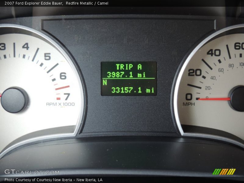 Redfire Metallic / Camel 2007 Ford Explorer Eddie Bauer