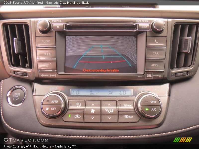 Magnetic Gray Metallic / Black 2013 Toyota RAV4 Limited