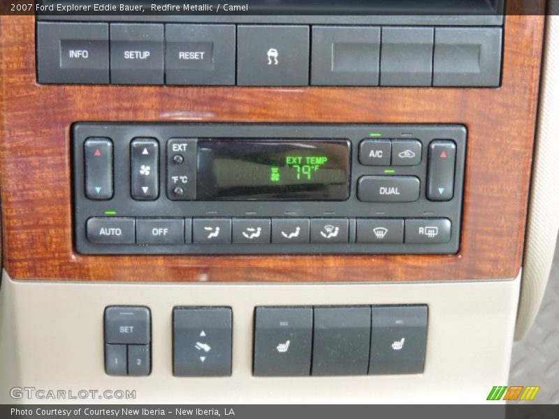 Redfire Metallic / Camel 2007 Ford Explorer Eddie Bauer