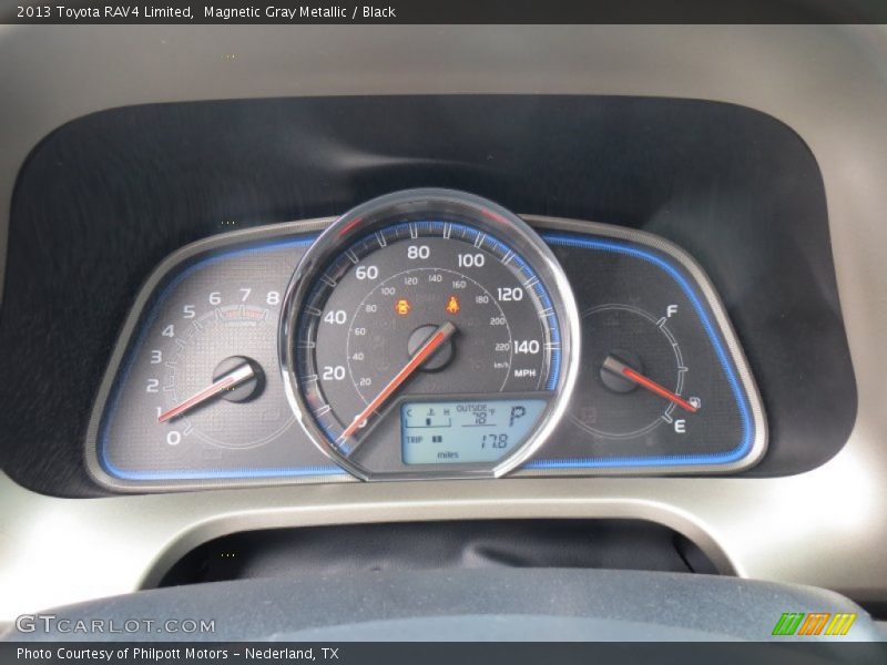  2013 RAV4 Limited Limited Gauges
