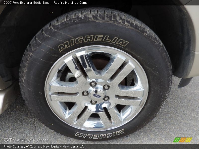 Redfire Metallic / Camel 2007 Ford Explorer Eddie Bauer