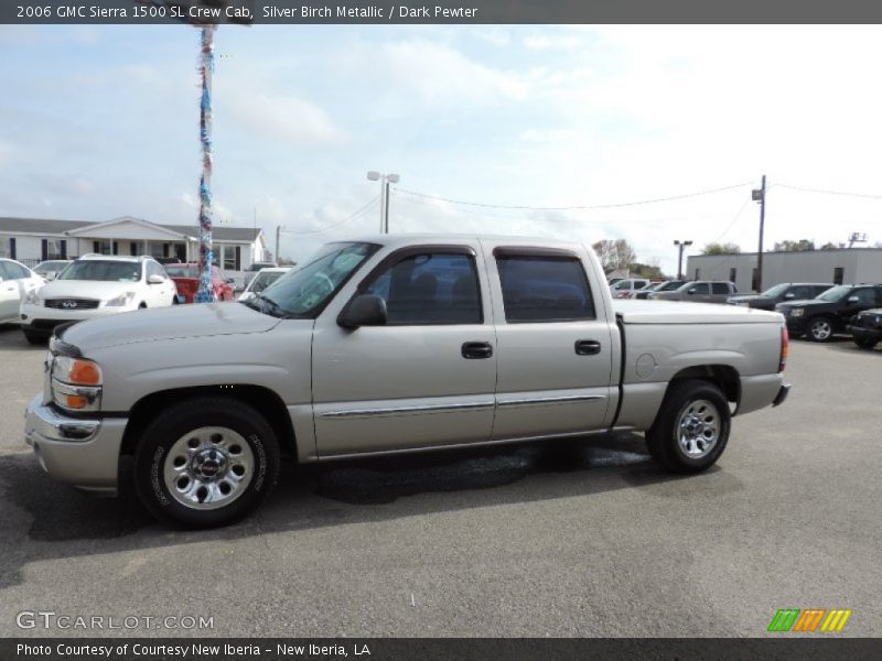  2006 Sierra 1500 SL Crew Cab Silver Birch Metallic