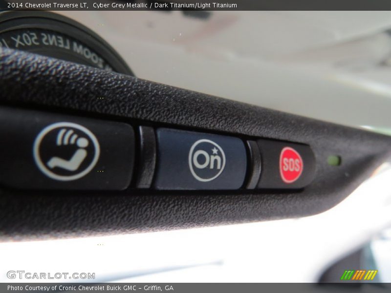 Cyber Grey Metallic / Dark Titanium/Light Titanium 2014 Chevrolet Traverse LT