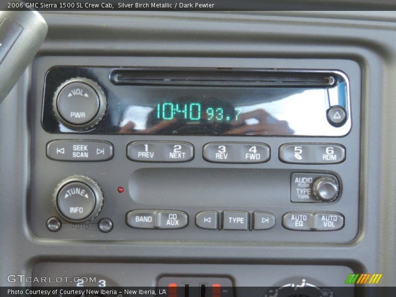 Silver Birch Metallic / Dark Pewter 2006 GMC Sierra 1500 SL Crew Cab