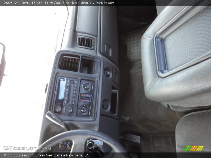 Silver Birch Metallic / Dark Pewter 2006 GMC Sierra 1500 SL Crew Cab
