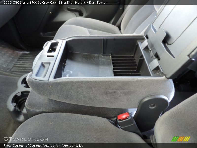 Silver Birch Metallic / Dark Pewter 2006 GMC Sierra 1500 SL Crew Cab