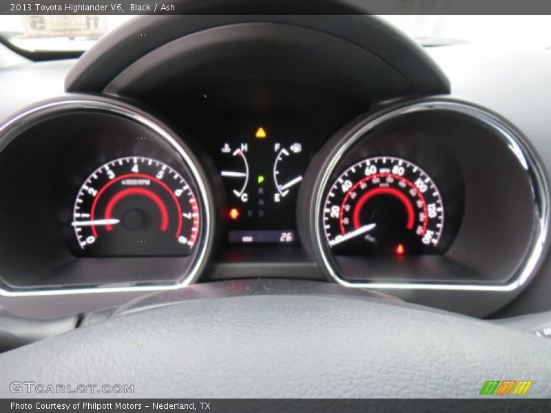 Black / Ash 2013 Toyota Highlander V6