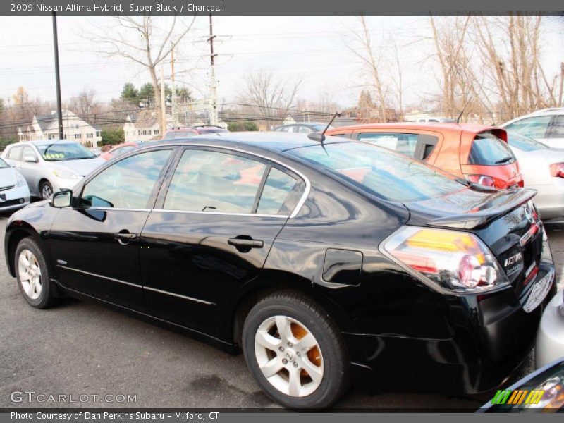 Super Black / Charcoal 2009 Nissan Altima Hybrid