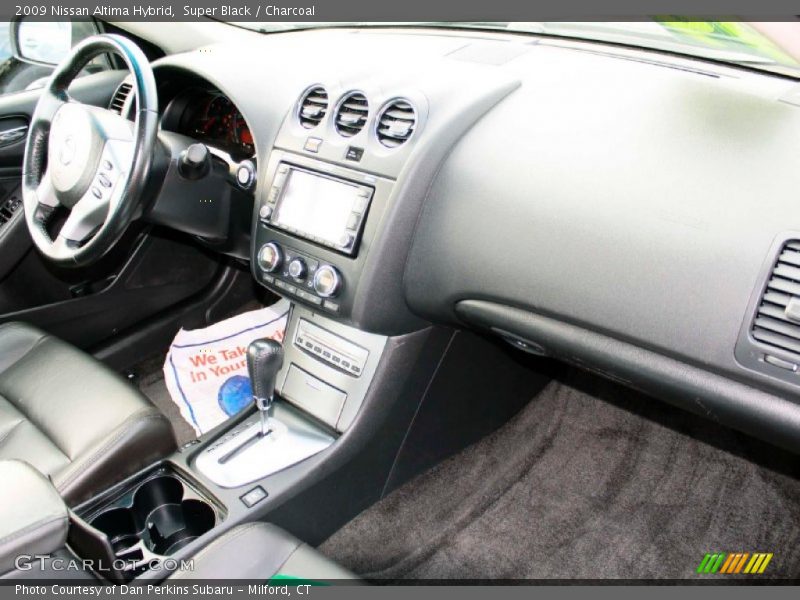 Super Black / Charcoal 2009 Nissan Altima Hybrid