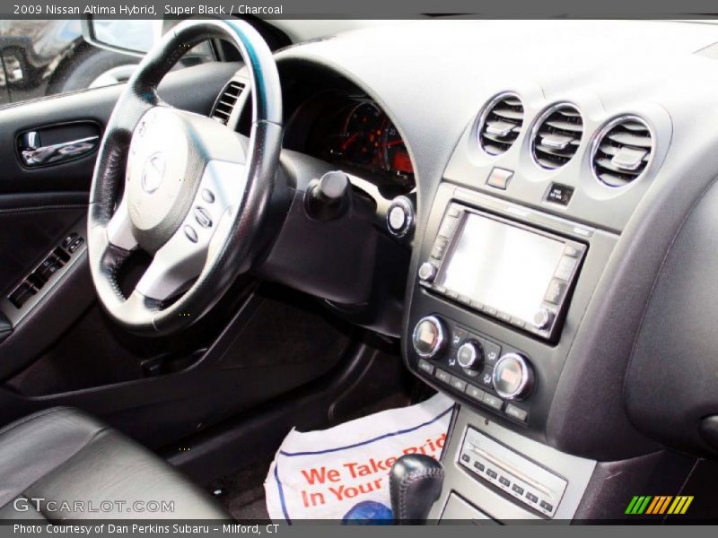 Super Black / Charcoal 2009 Nissan Altima Hybrid