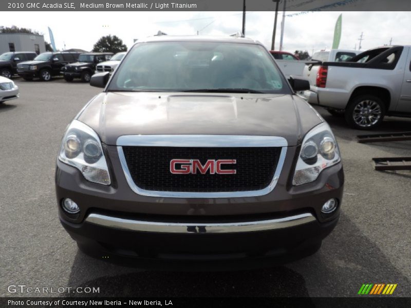 Medium Brown Metallic / Light Titanium 2010 GMC Acadia SLE