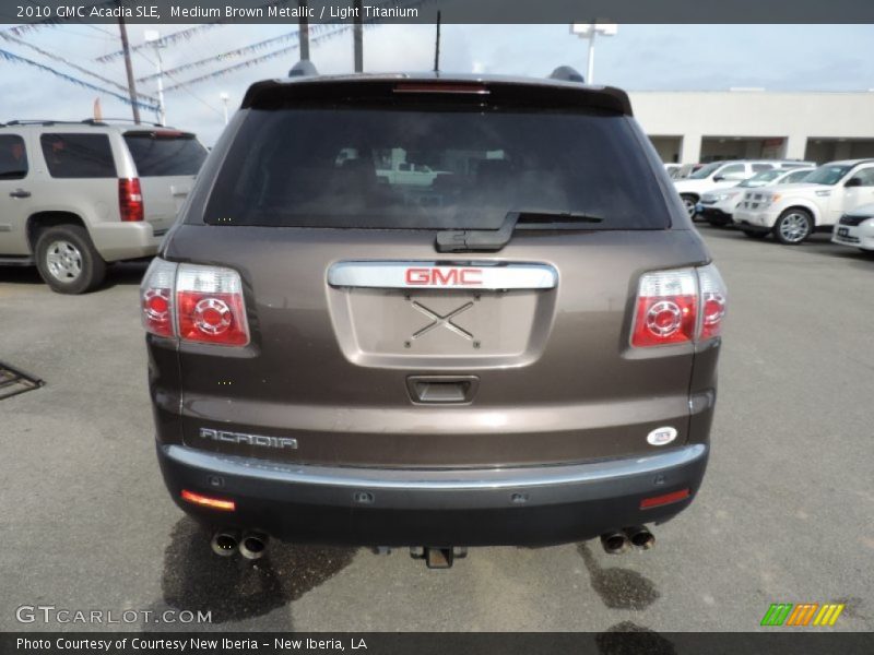 Medium Brown Metallic / Light Titanium 2010 GMC Acadia SLE