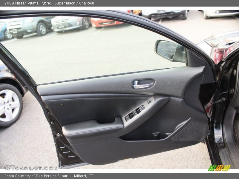 Super Black / Charcoal 2009 Nissan Altima Hybrid