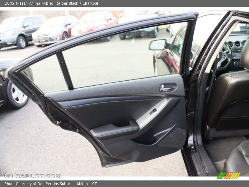 Super Black / Charcoal 2009 Nissan Altima Hybrid