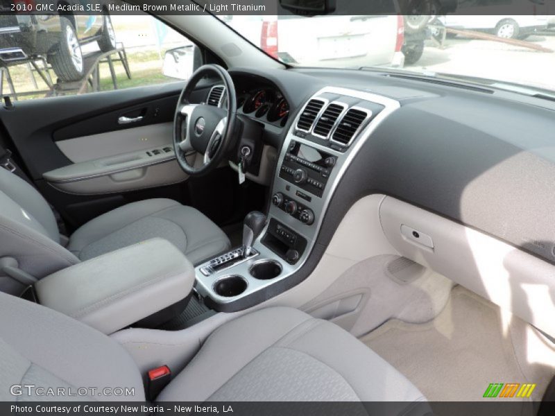 Medium Brown Metallic / Light Titanium 2010 GMC Acadia SLE