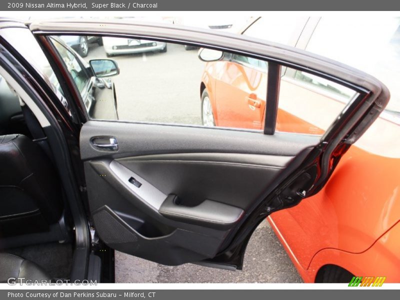 Super Black / Charcoal 2009 Nissan Altima Hybrid