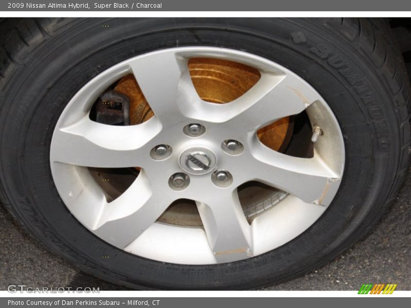 Super Black / Charcoal 2009 Nissan Altima Hybrid