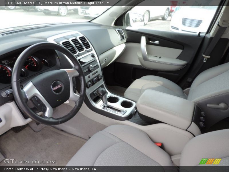 Medium Brown Metallic / Light Titanium 2010 GMC Acadia SLE