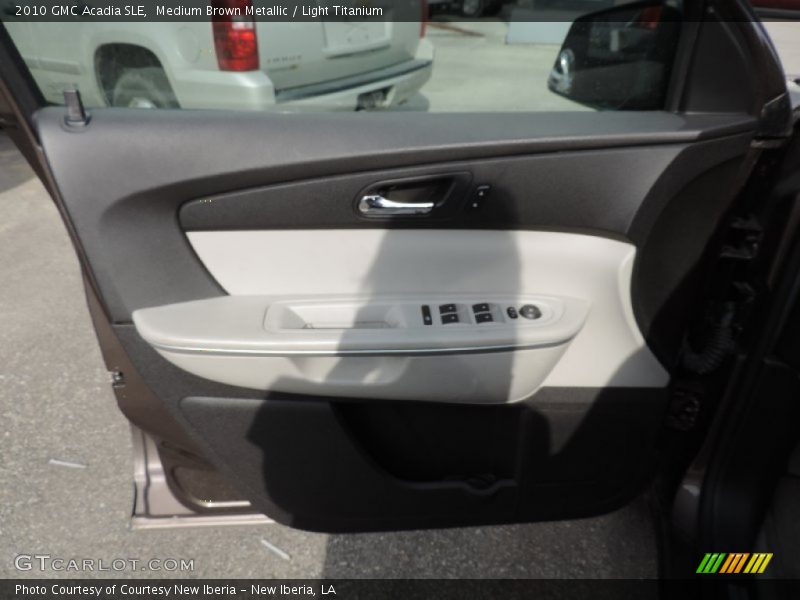 Medium Brown Metallic / Light Titanium 2010 GMC Acadia SLE