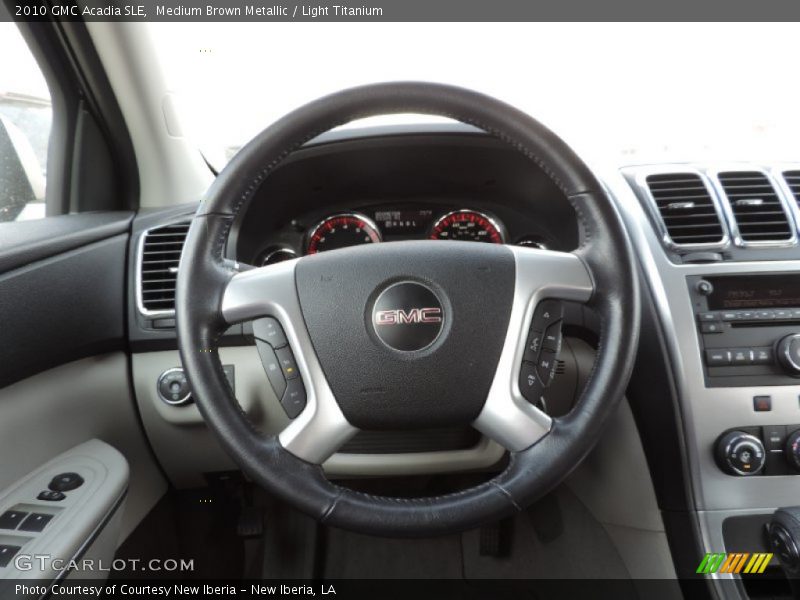 Medium Brown Metallic / Light Titanium 2010 GMC Acadia SLE