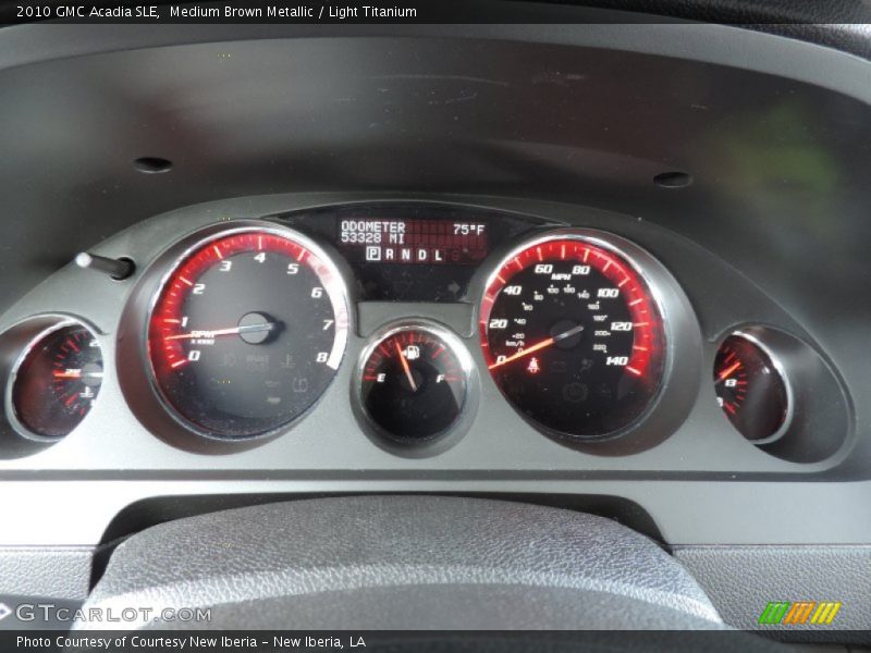 Medium Brown Metallic / Light Titanium 2010 GMC Acadia SLE