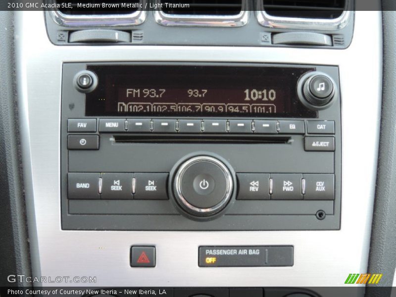 Medium Brown Metallic / Light Titanium 2010 GMC Acadia SLE