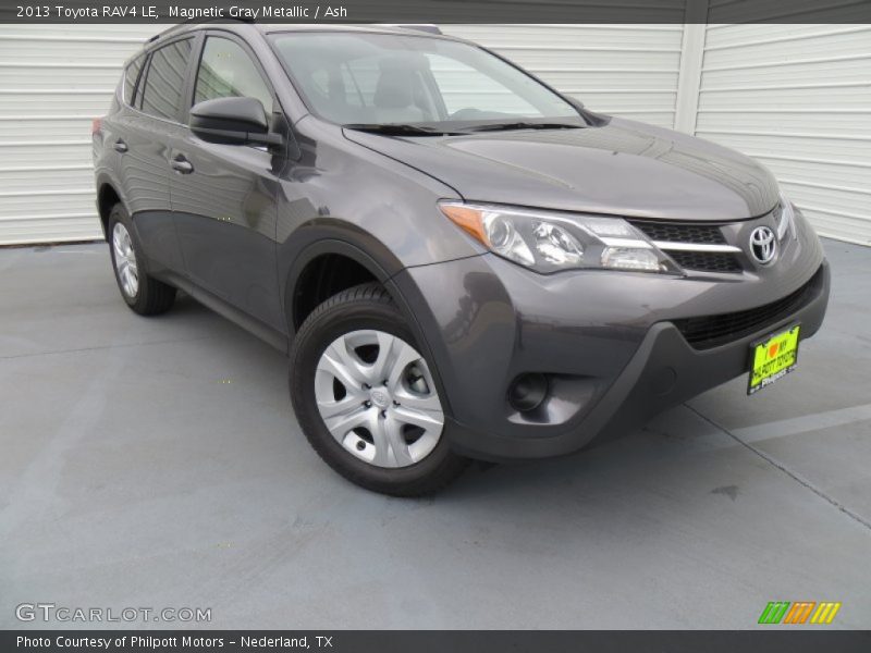 Magnetic Gray Metallic / Ash 2013 Toyota RAV4 LE