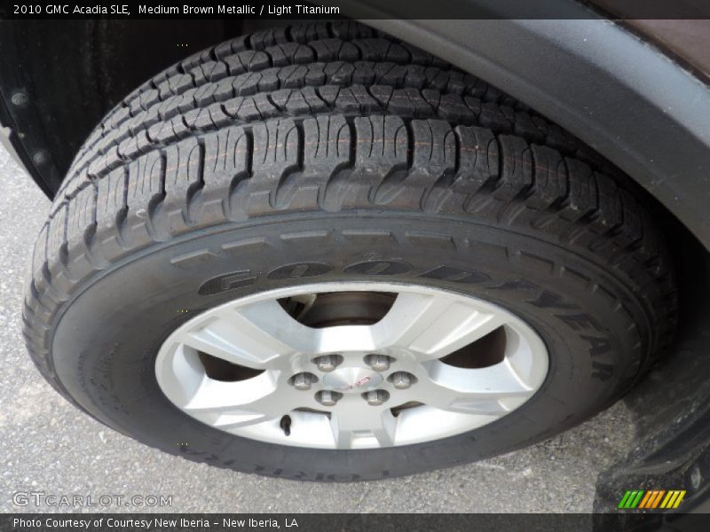 Medium Brown Metallic / Light Titanium 2010 GMC Acadia SLE