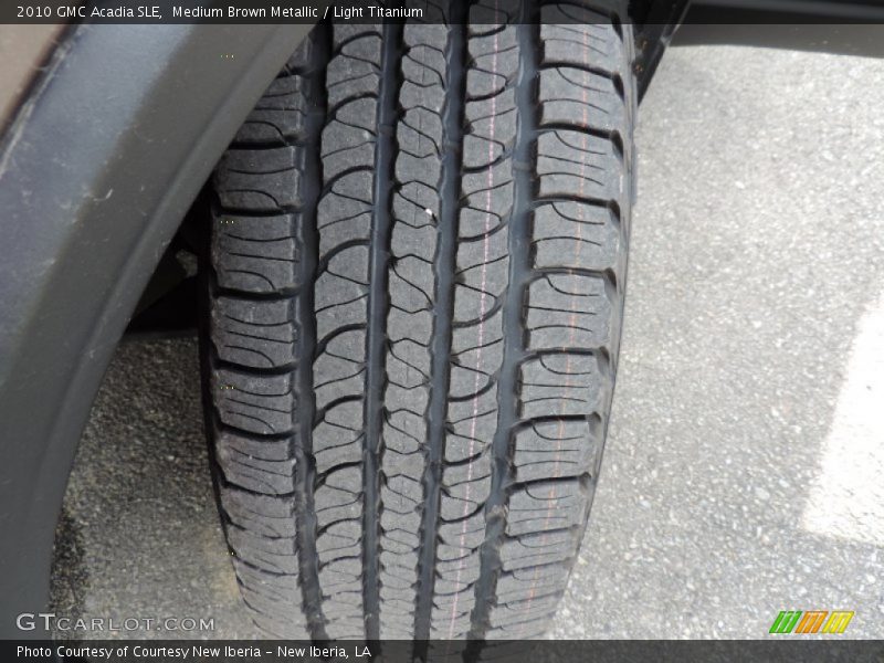 Medium Brown Metallic / Light Titanium 2010 GMC Acadia SLE