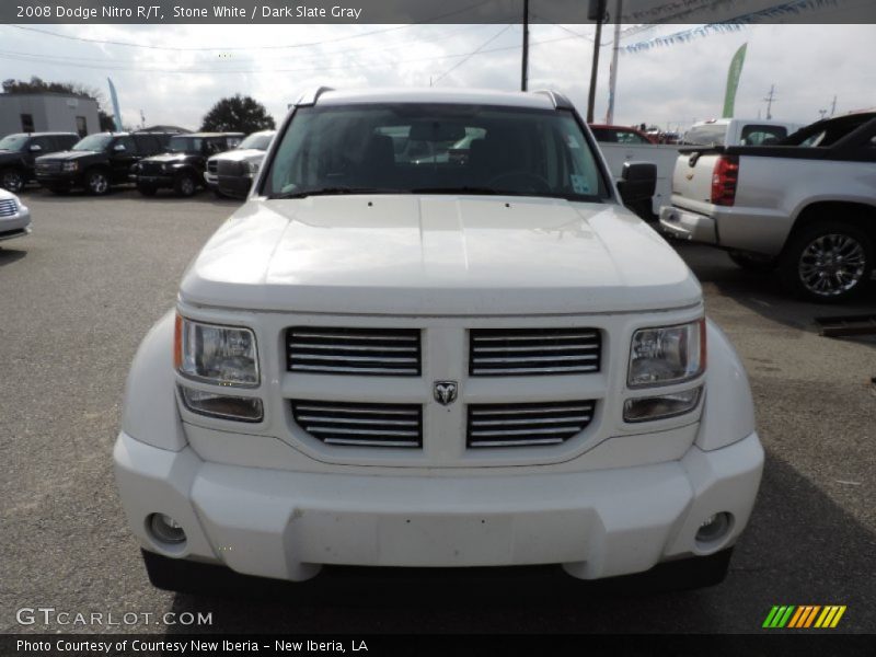 Stone White / Dark Slate Gray 2008 Dodge Nitro R/T