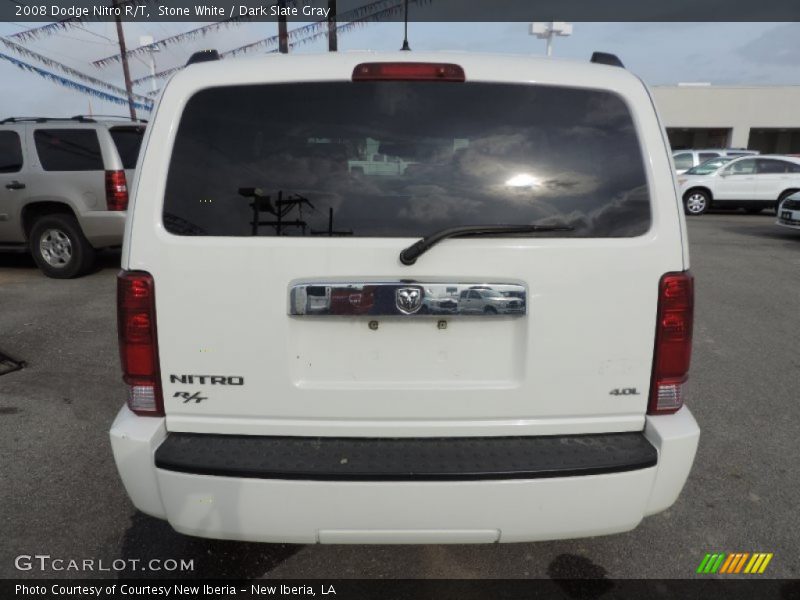 Stone White / Dark Slate Gray 2008 Dodge Nitro R/T