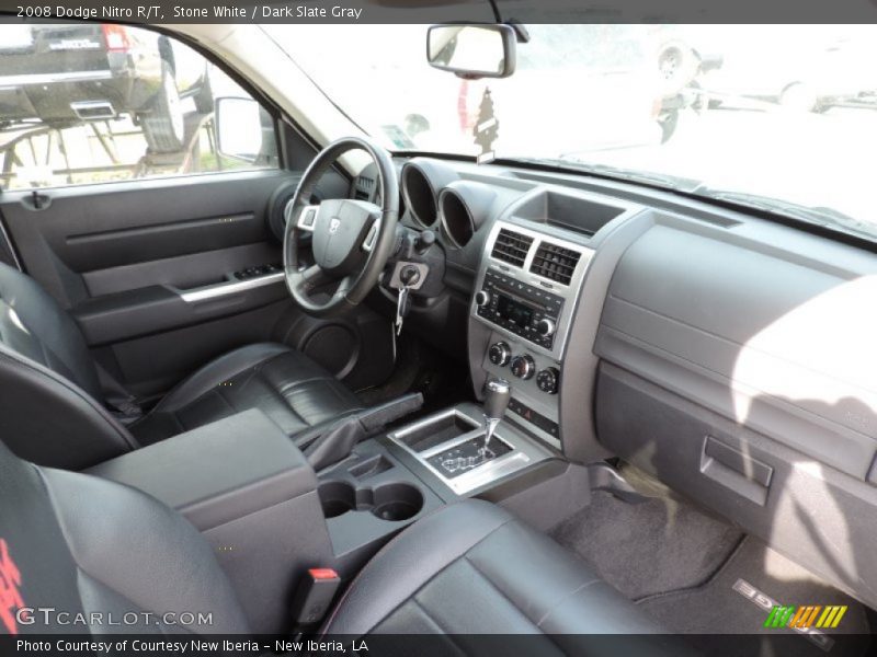 Stone White / Dark Slate Gray 2008 Dodge Nitro R/T