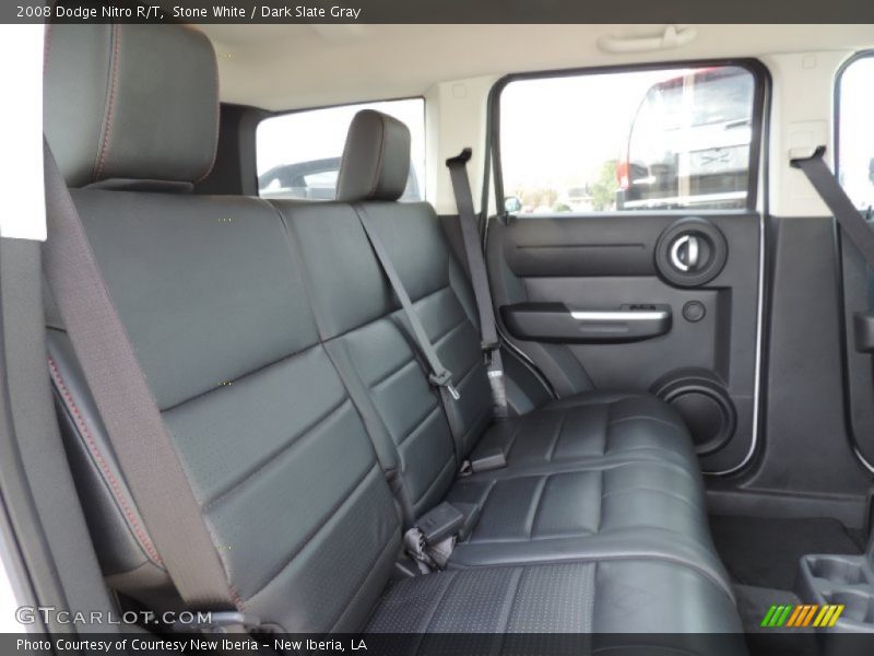 Stone White / Dark Slate Gray 2008 Dodge Nitro R/T