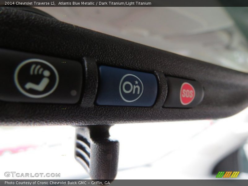 Atlantis Blue Metallic / Dark Titanium/Light Titanium 2014 Chevrolet Traverse LS